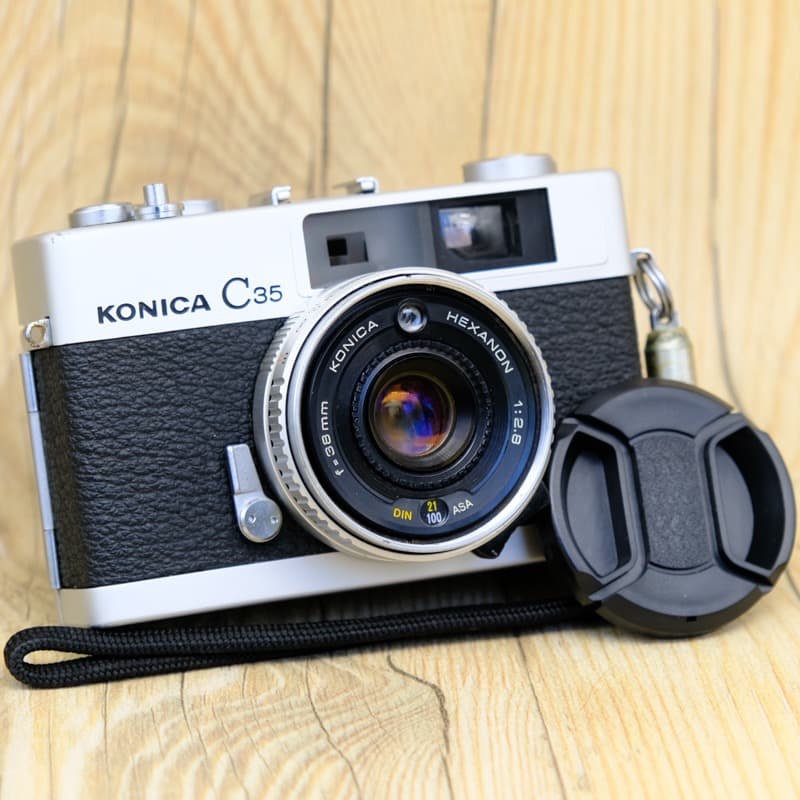 【整備品】KONICA C35 コニカ 　美品