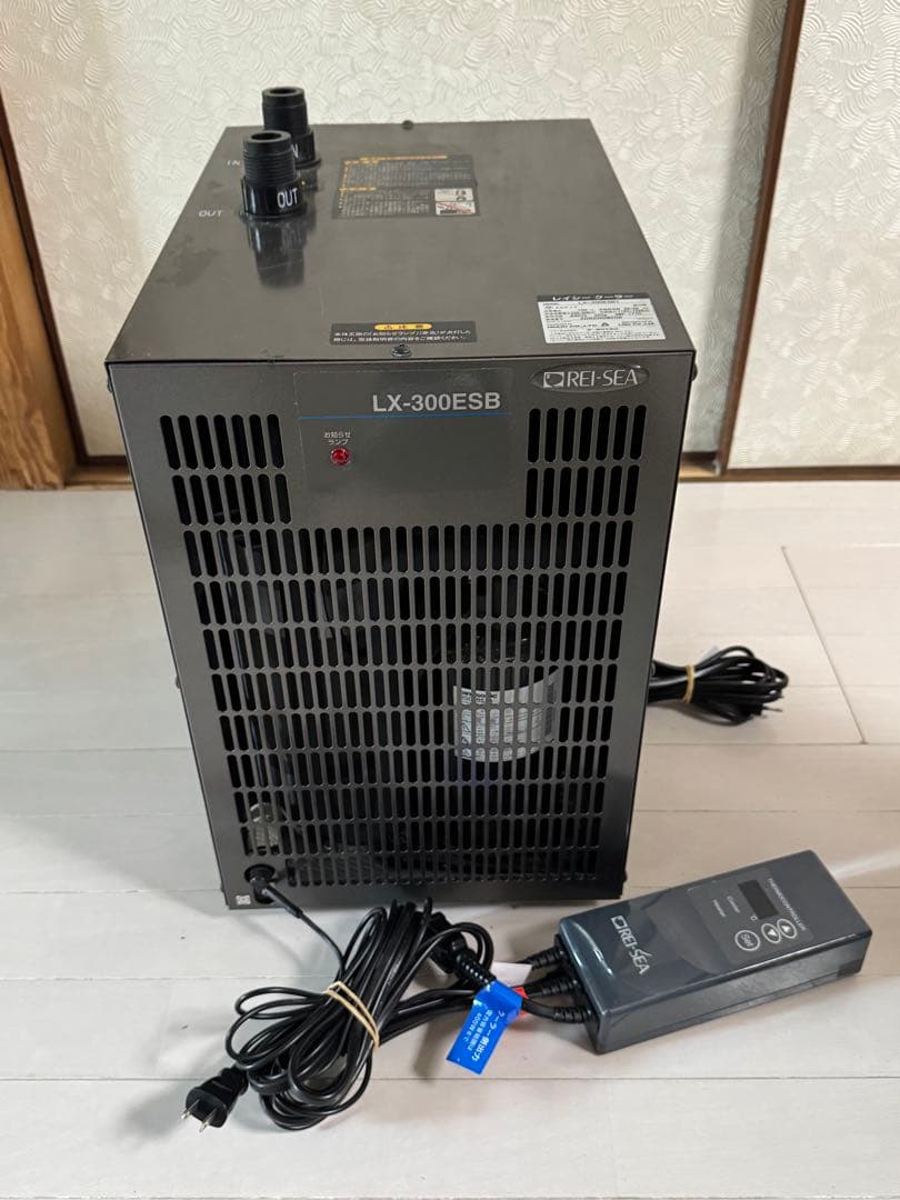 レイシークーラー　LX-300ESB1とサーモコントローラーTC-101