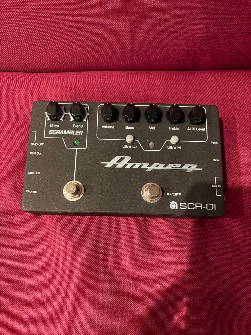 Ampeg SCR-DI ベースエフェクター