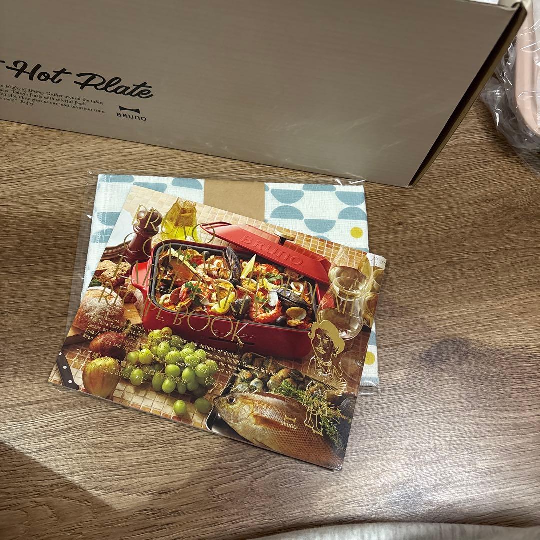 新品未使用 BRUNO コンパクトホットプレート ピンク