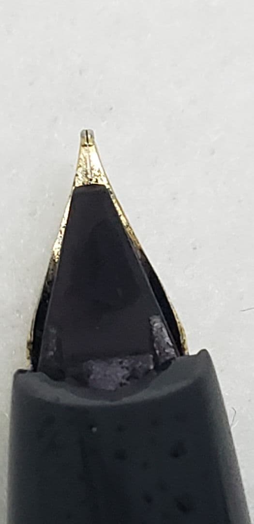 廃盤 年代物 デスクペン 万年筆 14K 2本 ジャンク