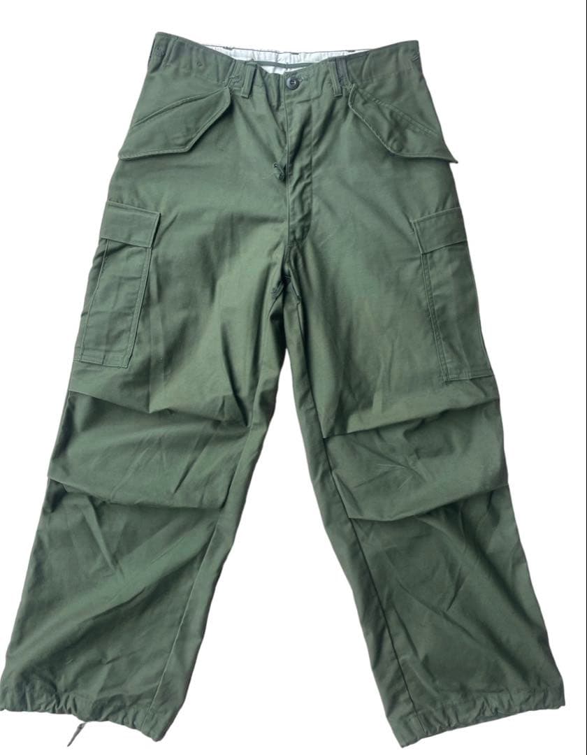米軍ナム戦M65フィールドパンツ1972年官給品S/Rサイズ超美品