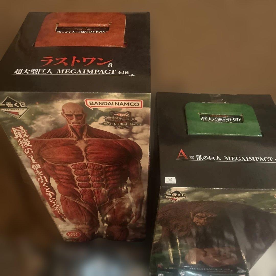 一番くじ進撃の巨人　A賞、B賞、F賞9種、H賞8点、I賞8点、ラストワン賞セット