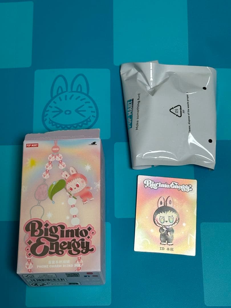 Big into Energy フォンチャーム シークレット ID 本我