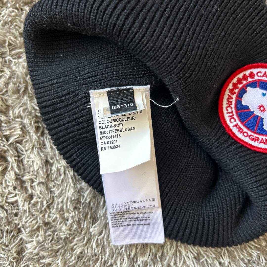 カナダグース　ニット帽　ビーニー
