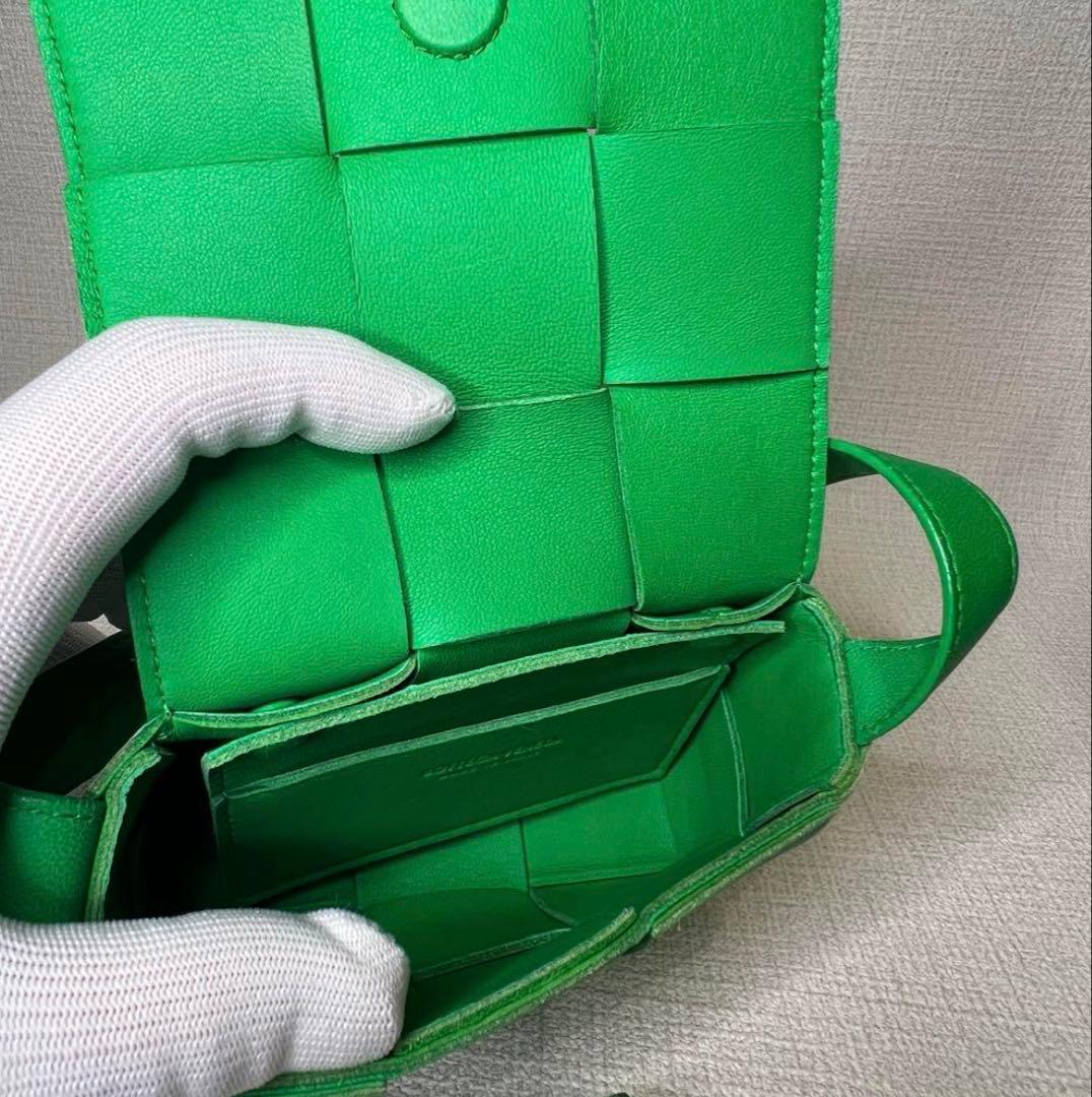 BOTTEGA VENETA グリーン ショルダーバッグ