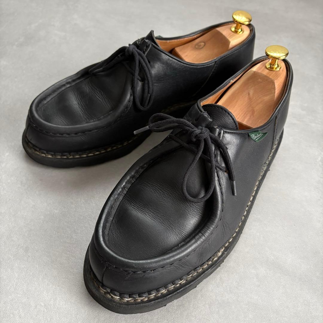 パラブーツ MICHAEL ミカエル シューズ ブーツ チロリアン 黒【42】