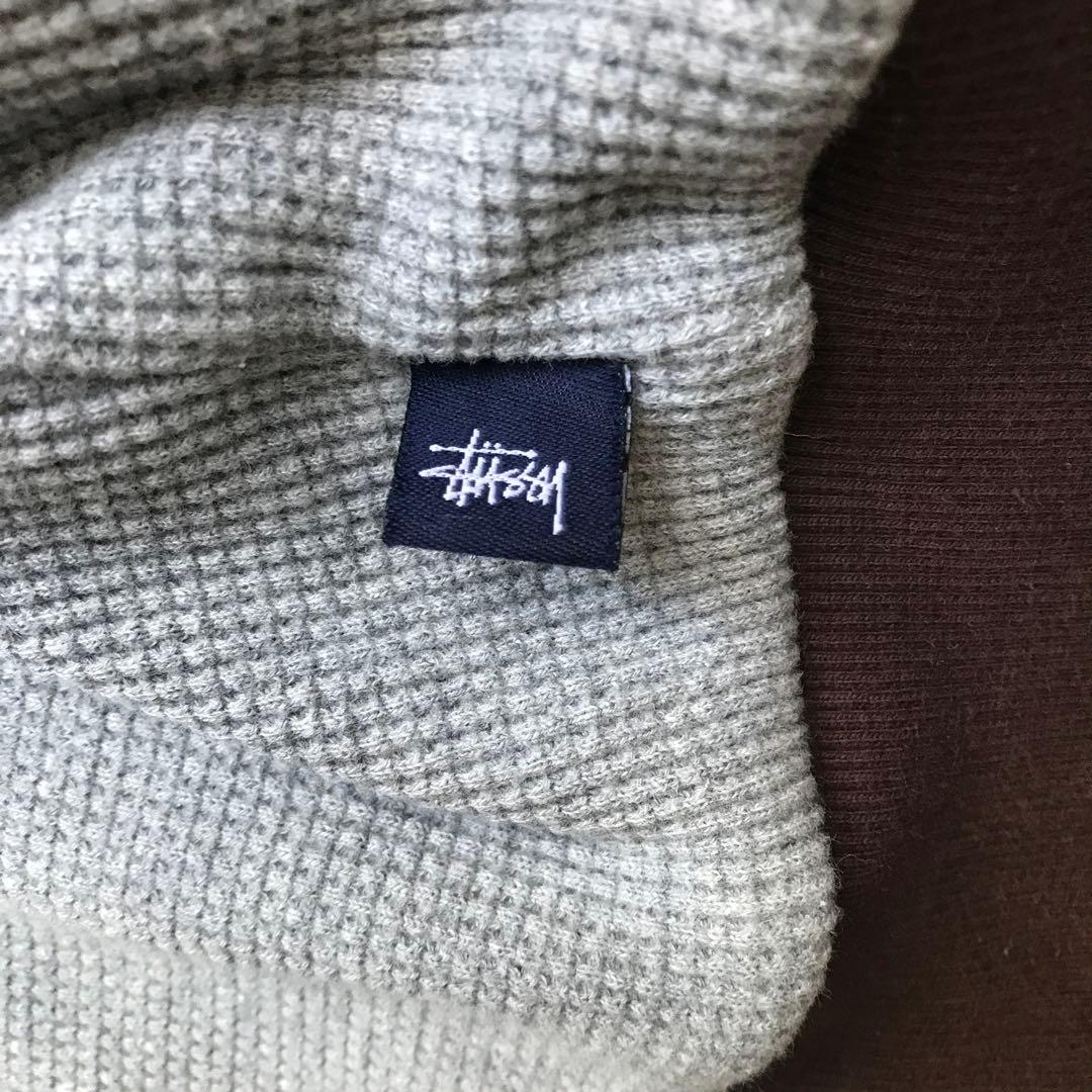 1990s old stussy ステューシー　ジップパーカー　裏サーマル