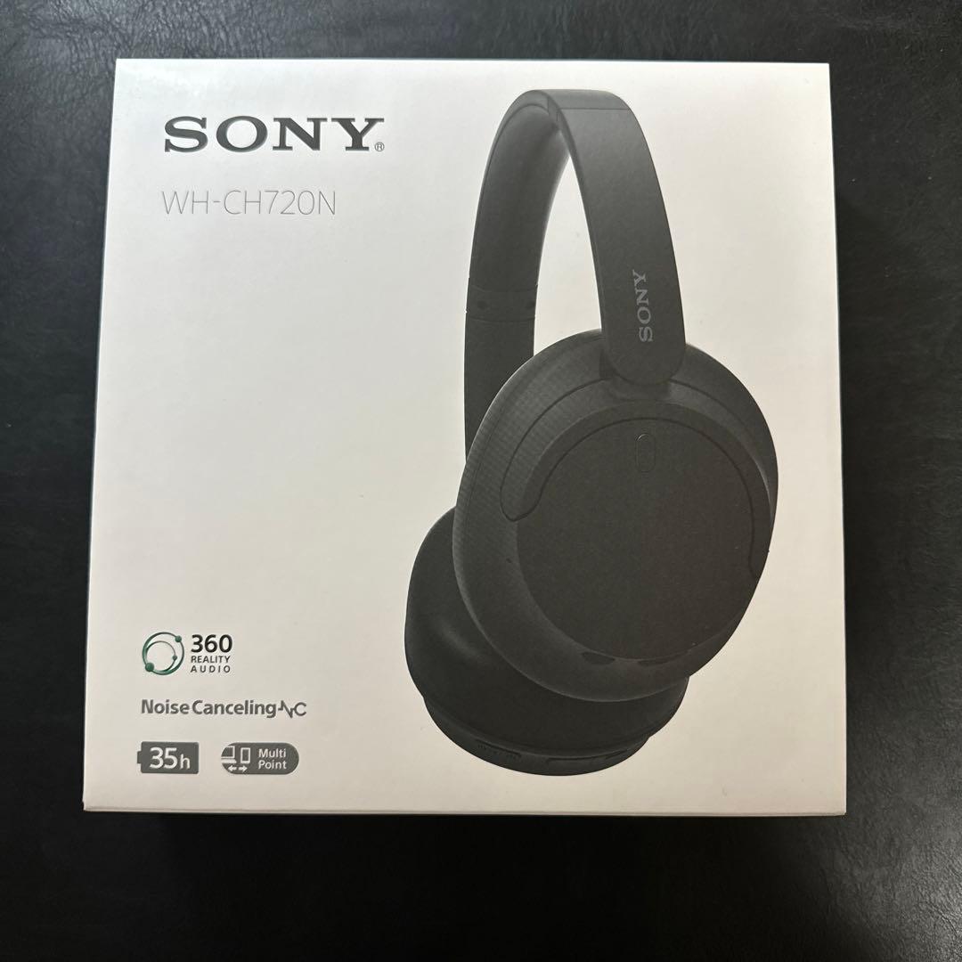 SONY ワイヤレスステレオヘッドセット　WH-CH720N Black