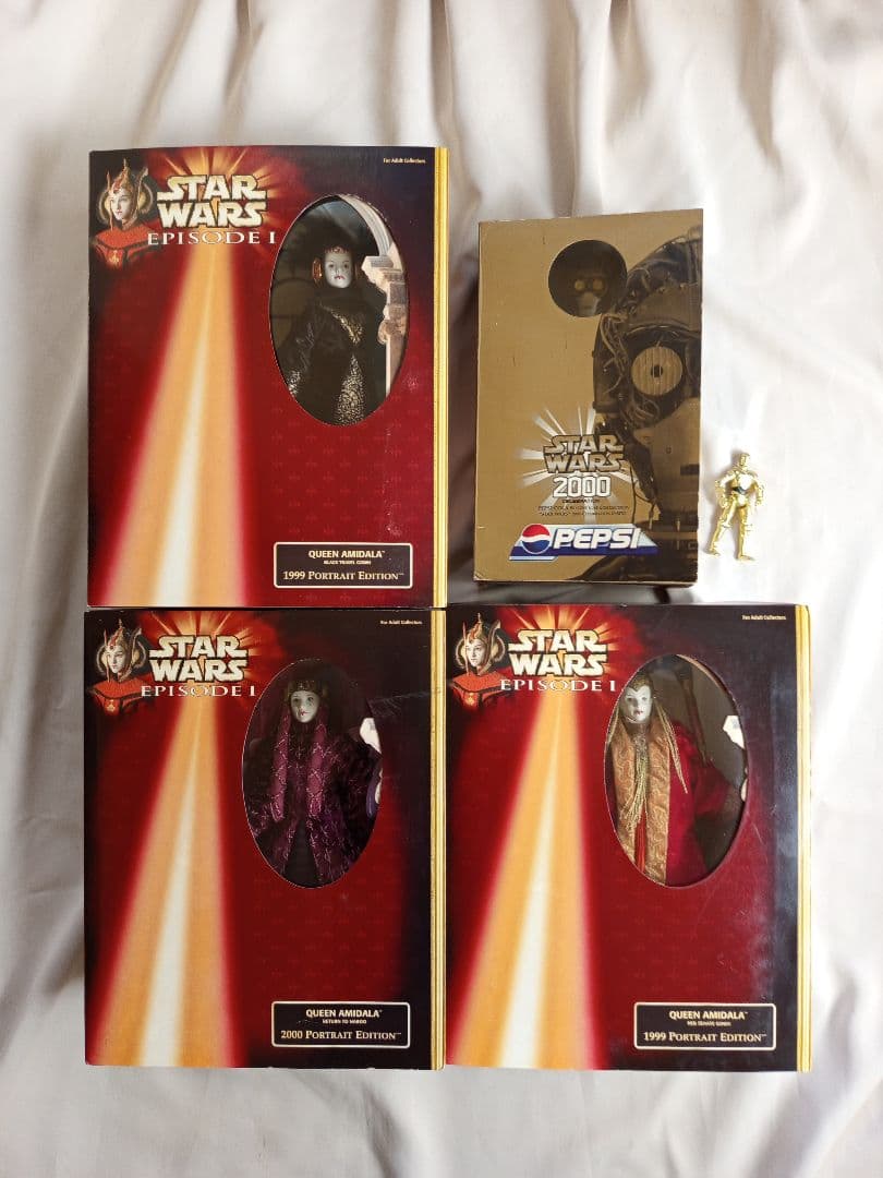 Star Wars Queen Amidala 他フィギュアセット