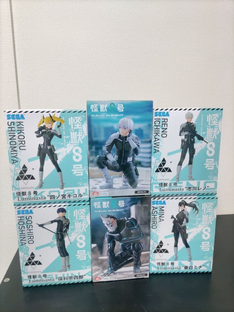 怪獣8号 フィギュア6体セット