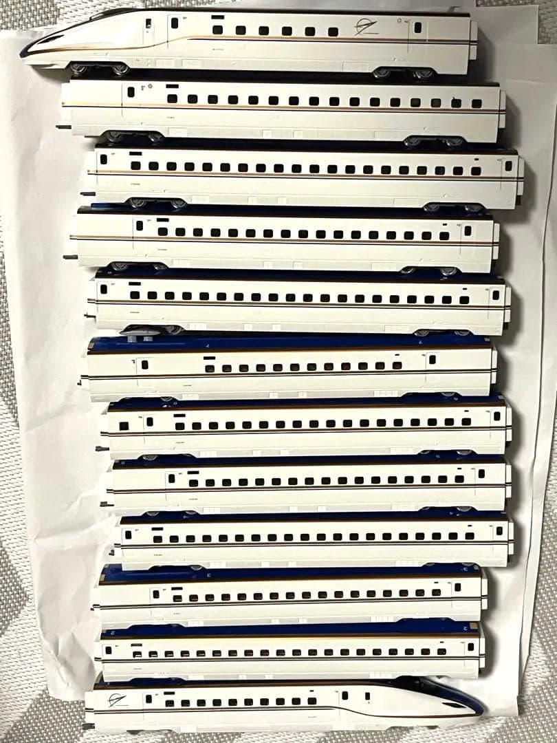 E7系北陸新幹線　12両　tomix ライト点灯内2両動力動作確認済