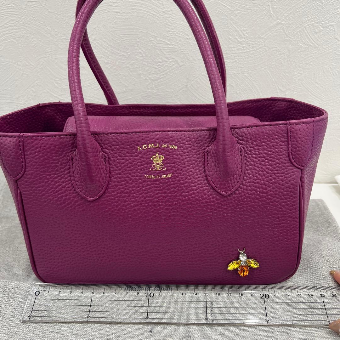 ADMJ エーディーエムジェイ　ミニトートバッグ　蜂