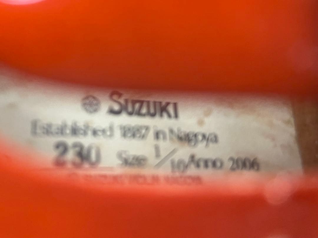 鈴木バイオリン 230 1/10サイズ スズキ