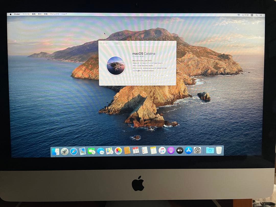 専用！【動作確認済み】iMac (21.5-inch, Late 2012)