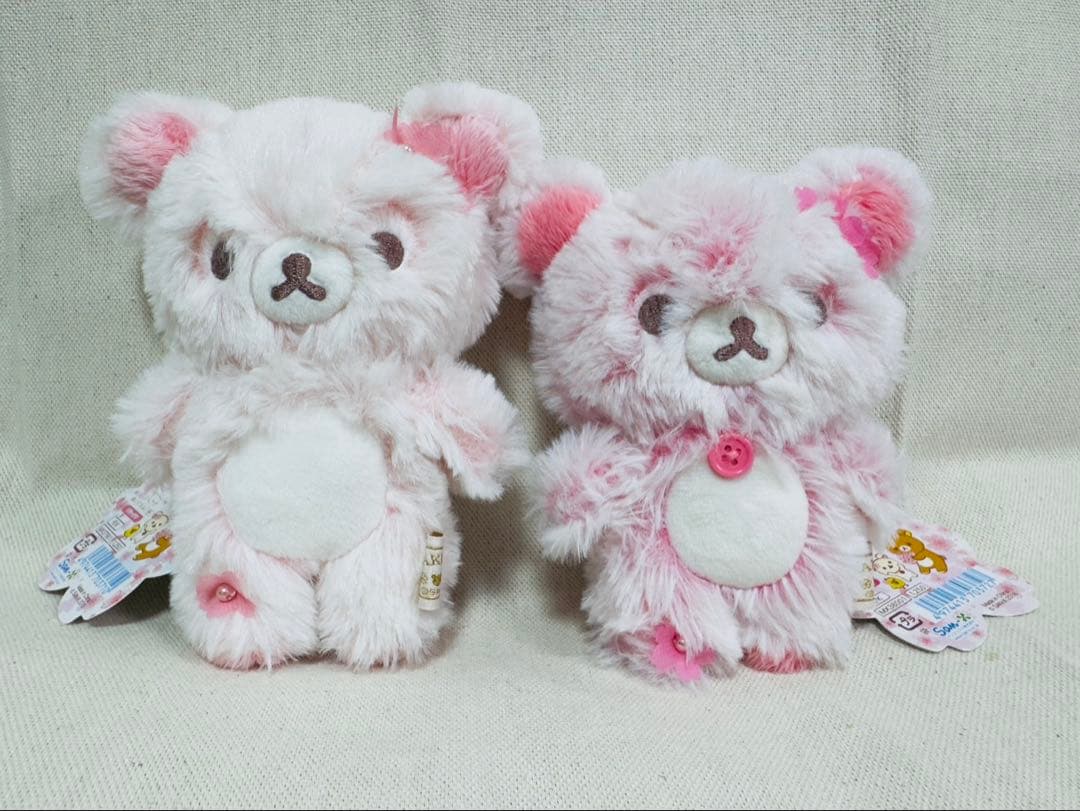 シャーベットぶらさげぬいぐるみ（桜）　リラックマ　コリラックマ　セット