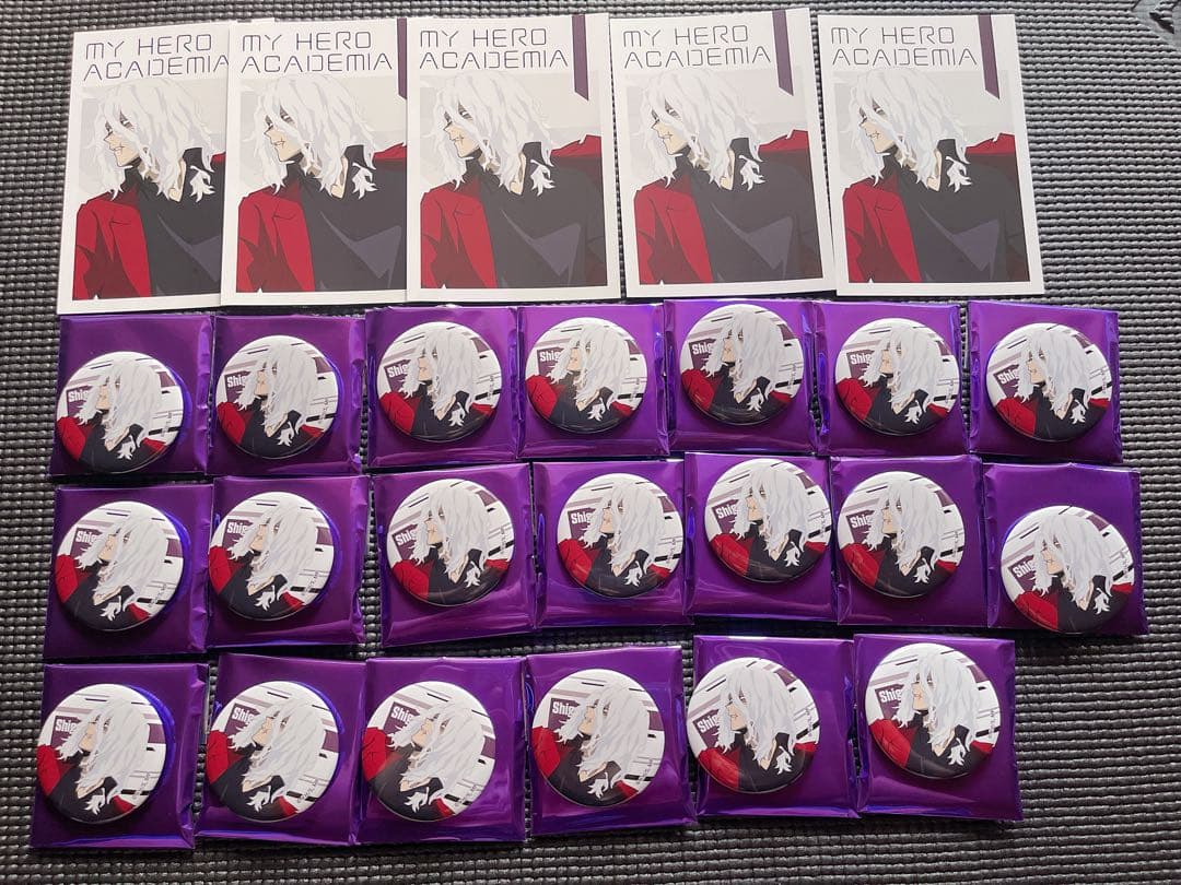 ヒロアカ 死柄木弔 缶バッジ ボンズストア CAMERA ポストカード 痛バ