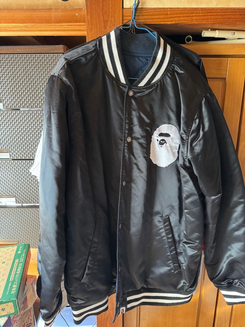 【美品】【価格交渉あり】A BATHING APEスタジャン　3XL