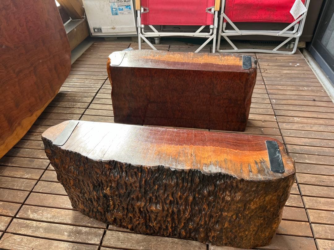 一枚板用脚2個セット