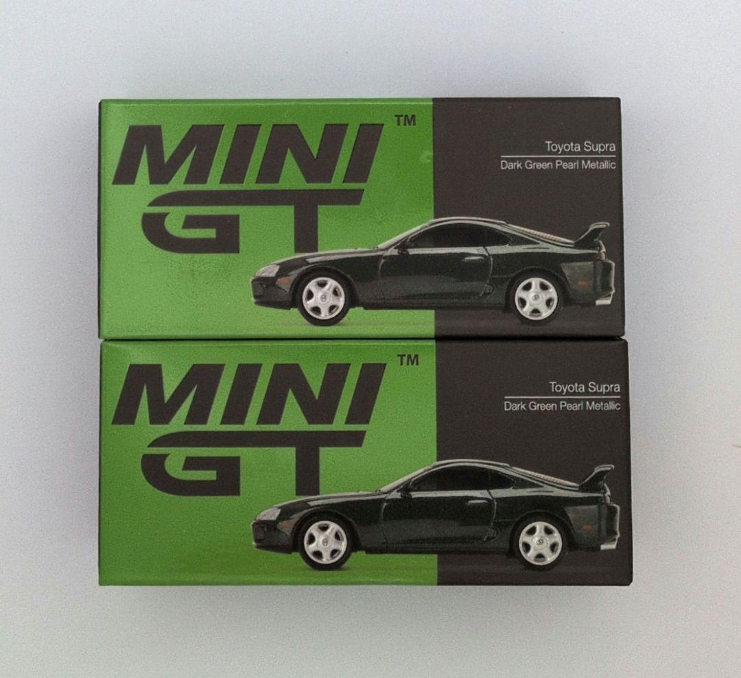 MINI GT トヨタスープラ ダークグリーン