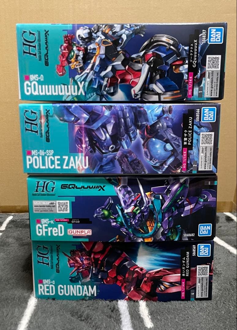 HG 1/144 GQuuuuuX まとめ売り