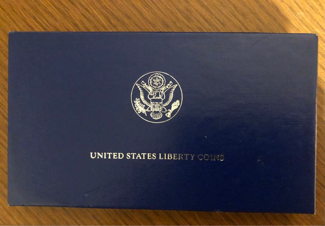 1986年 アメリカ100周年　自由の女神　プルーフ銀貨セット