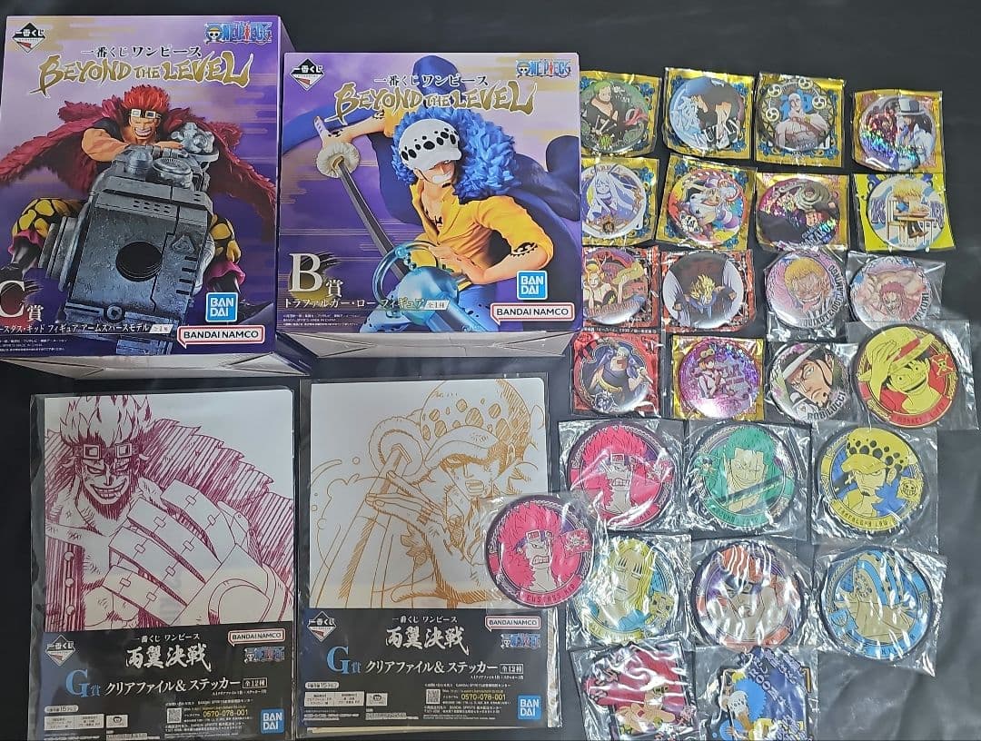 一番くじ キッド&ロー フィギュア+缶バッチ&コースターセット