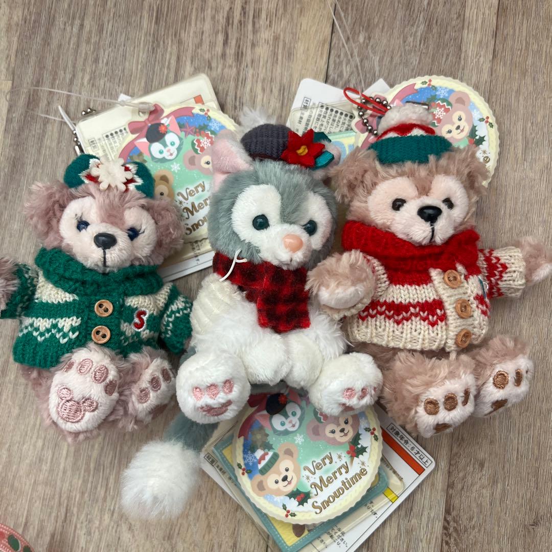 ダッフィーぬいば クリスマス 2015 3体セット