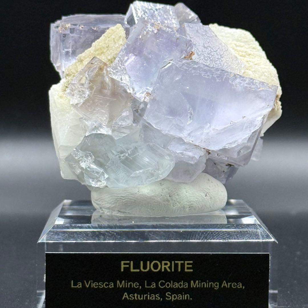 フローライト スペイン La Viesca Mine産 蛍石 原石 19