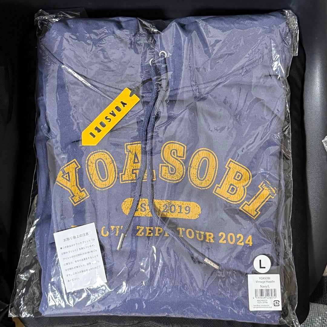 [試着のみ未使用] YOASOBI Vintage Hoodie パーカー L