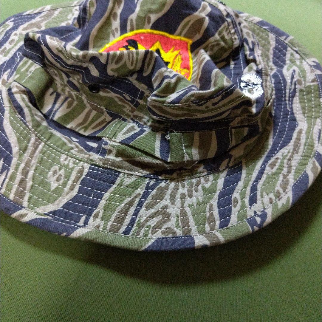 ベトナム戦☆タイガーストライプ☆刺繍☆HAT☆