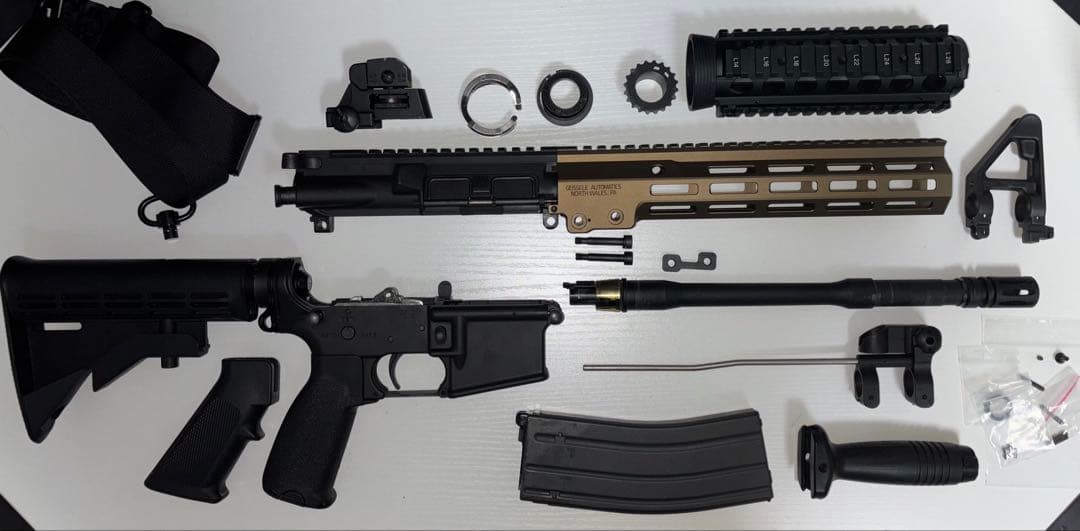 東京マルイ CQBR BLOCK1 MWS ハンドガードが取れない(仮ジャンク)