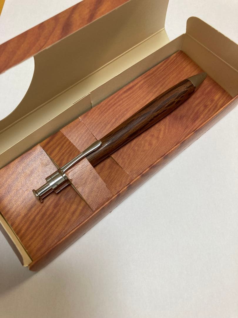 ［美品］　工房楔　シーオーク　ルーチェペン　ボールペン　イベント杢　上杢