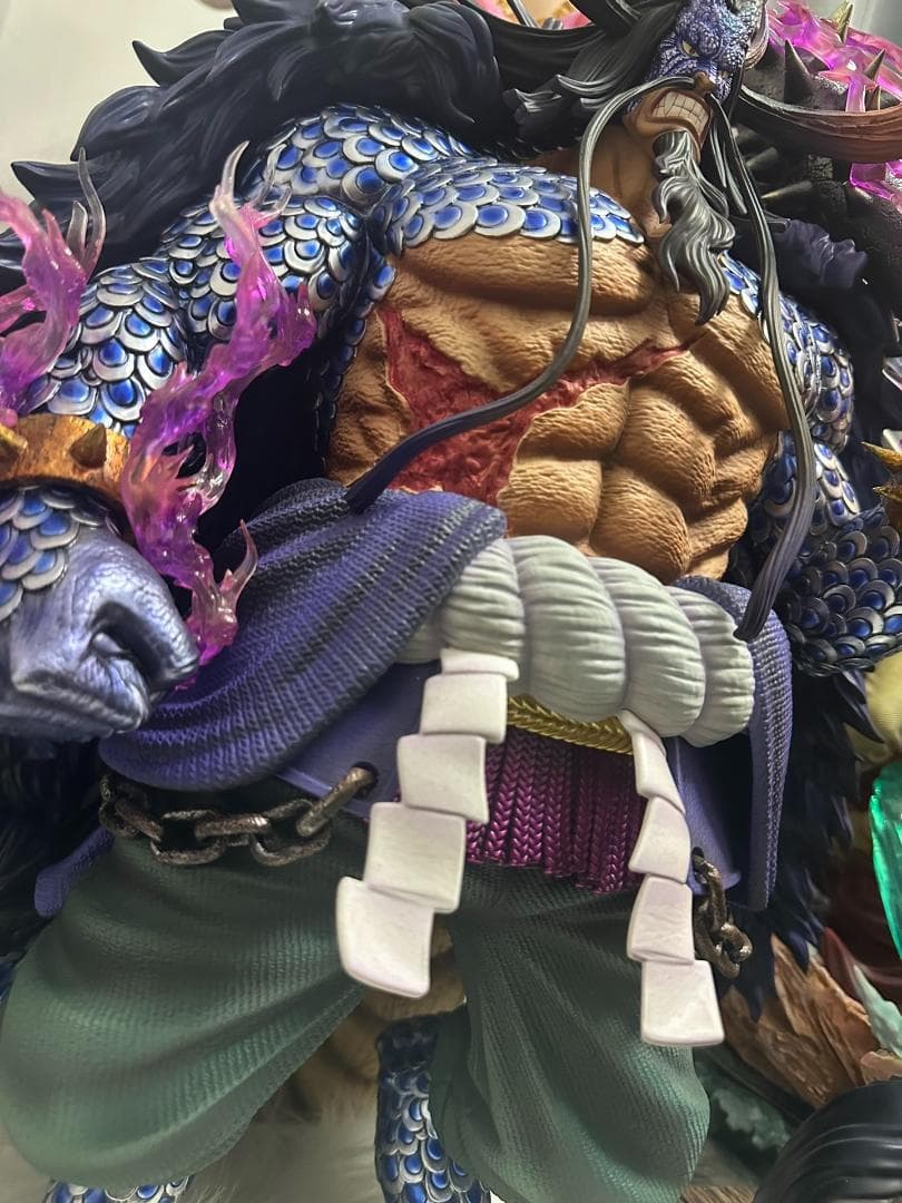 ワンピース 人獣型 百獣のカイドウ フィギュア ガレージキット popスケール