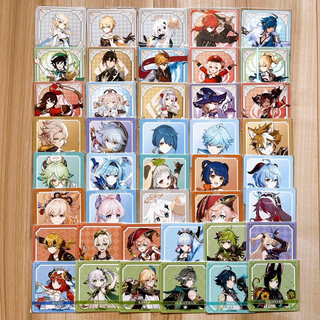 原神 原神焼き GIGO コースター 第1弾 第2弾 第3弾 コンプリート