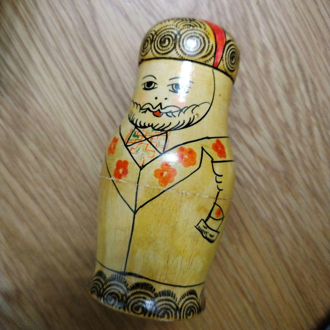 激レア ヴィンテージ 4体 ソビエト連邦製 ソ連 家族マトリョーシカ USSR