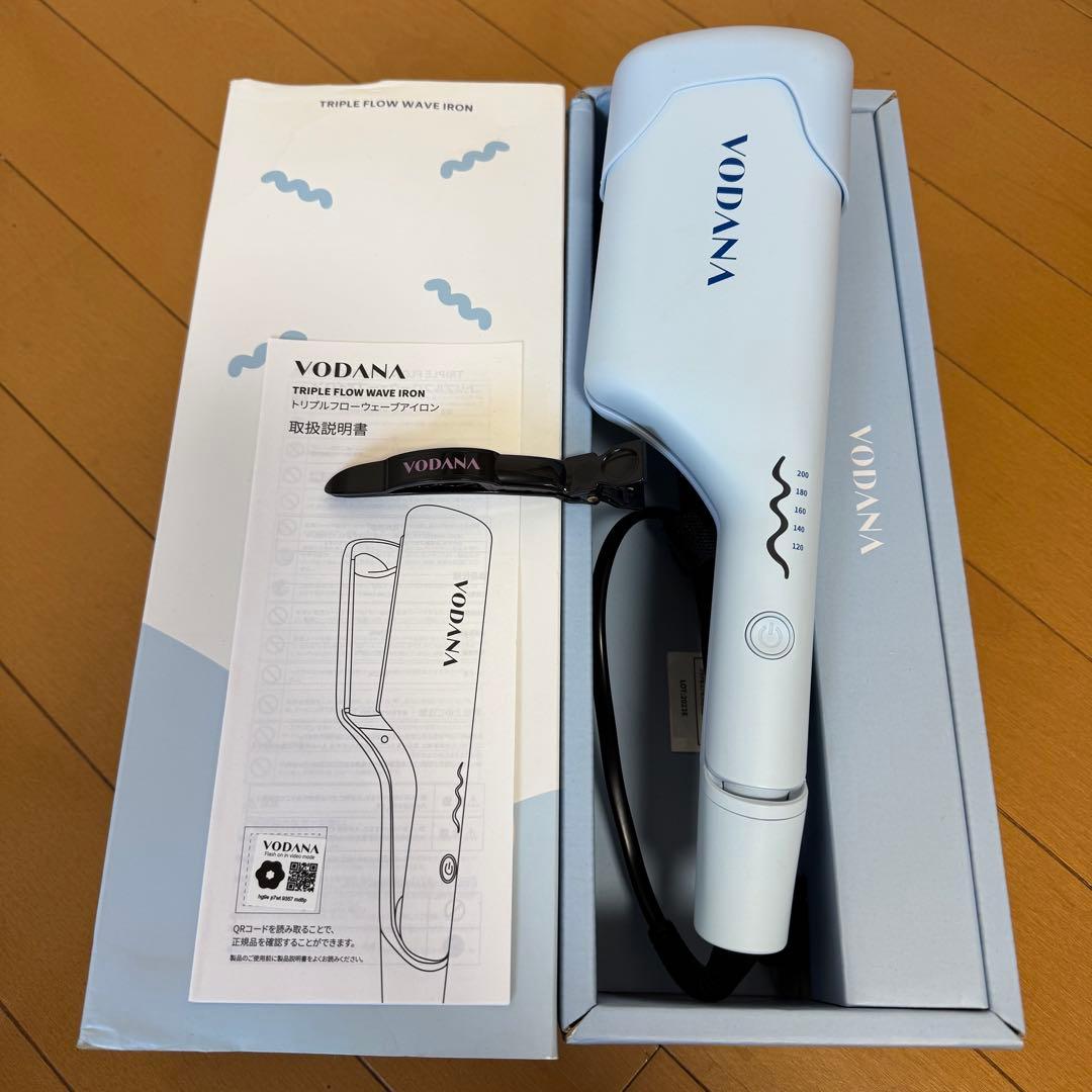 VODANA ボダナ トリプルフローウェーブアイロン 40mm 日本正規品
