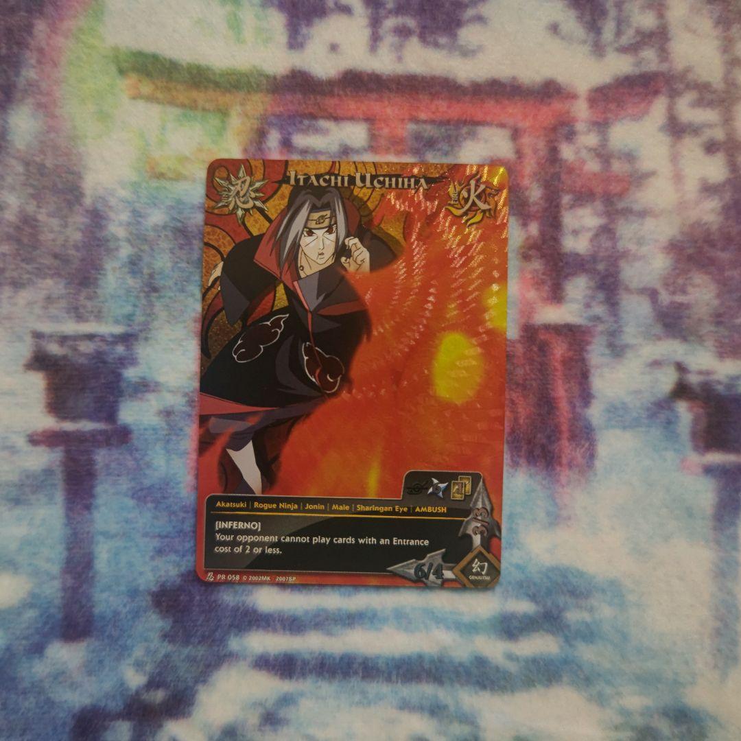 NARUTO ナルトカードゲーム CCG うちはイタチ PR Foil
