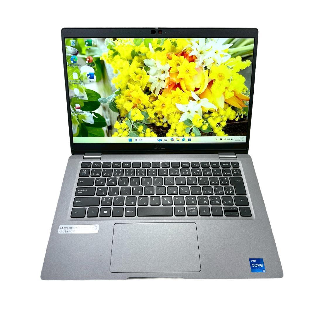 第11世代★DELL【i5★8GB/256GB】13.3型バッテリ新品級　715