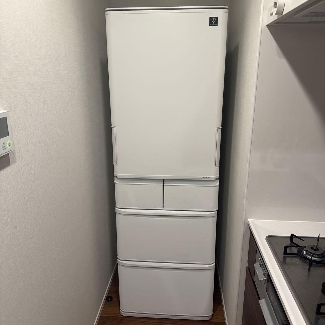 【値下げ交渉歓迎】シャープ　冷凍冷蔵庫 SJ-G417J-W 2022年製