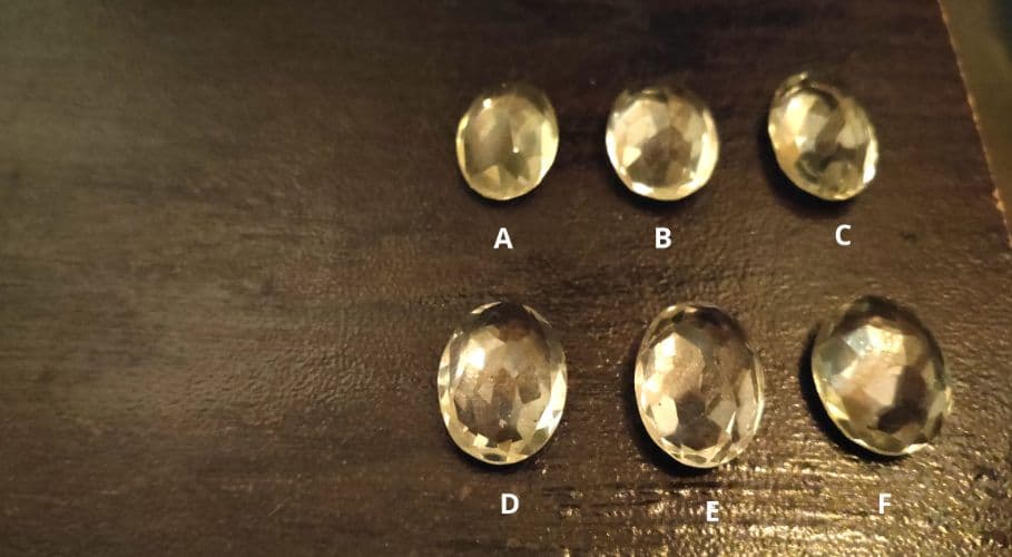 レモンクォーツ ルース E