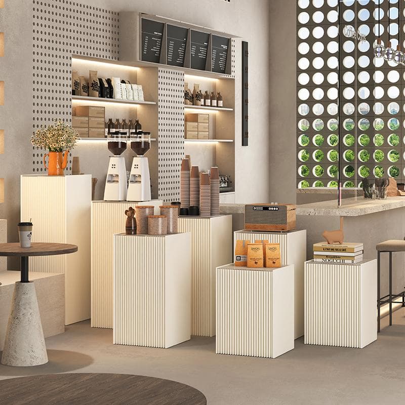 ディスプレイスタンド高さ68㎝長さ50㎝展示台 陳列台 組立不要 展示会イベント