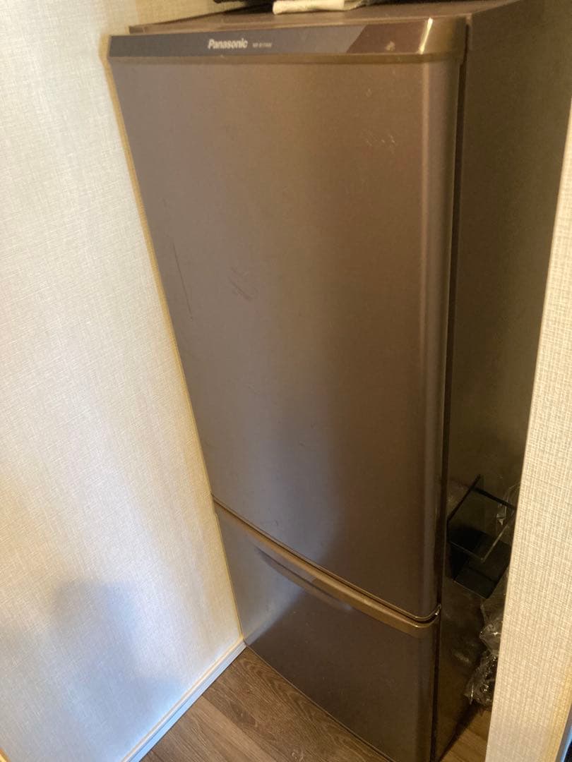 Panasonic 冷蔵庫 NR-B17AW ブラウン　たのメル便