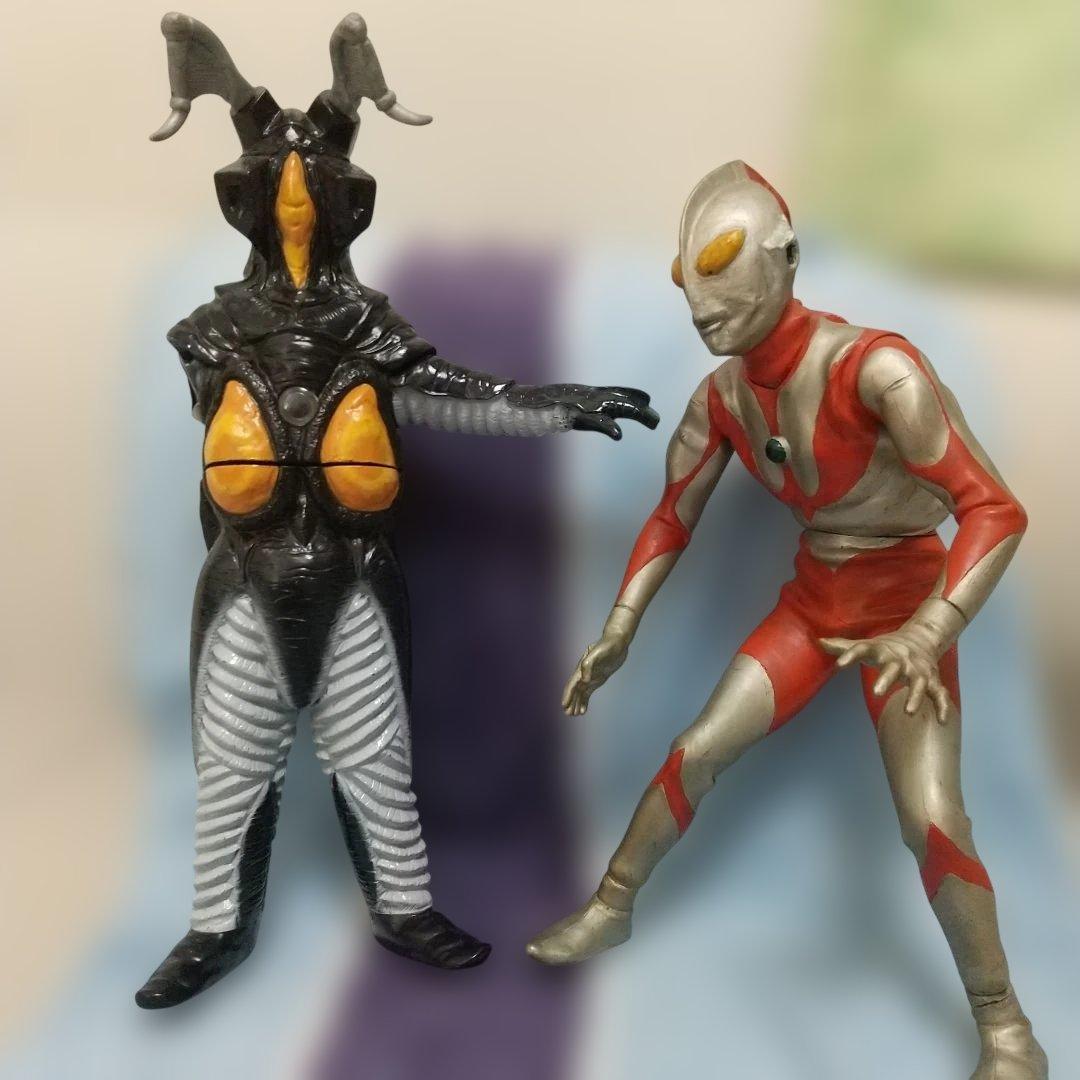 塗装すご！ビリケン商会 ウルトマン 初期 TypeA ガレキ／初代ゼットン 音付