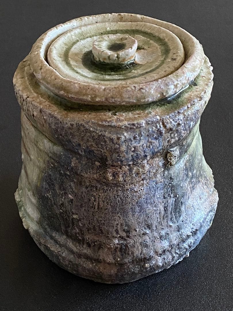 伊賀焼 Iga ware 三角水指 Water Jar 井村侊生 M04