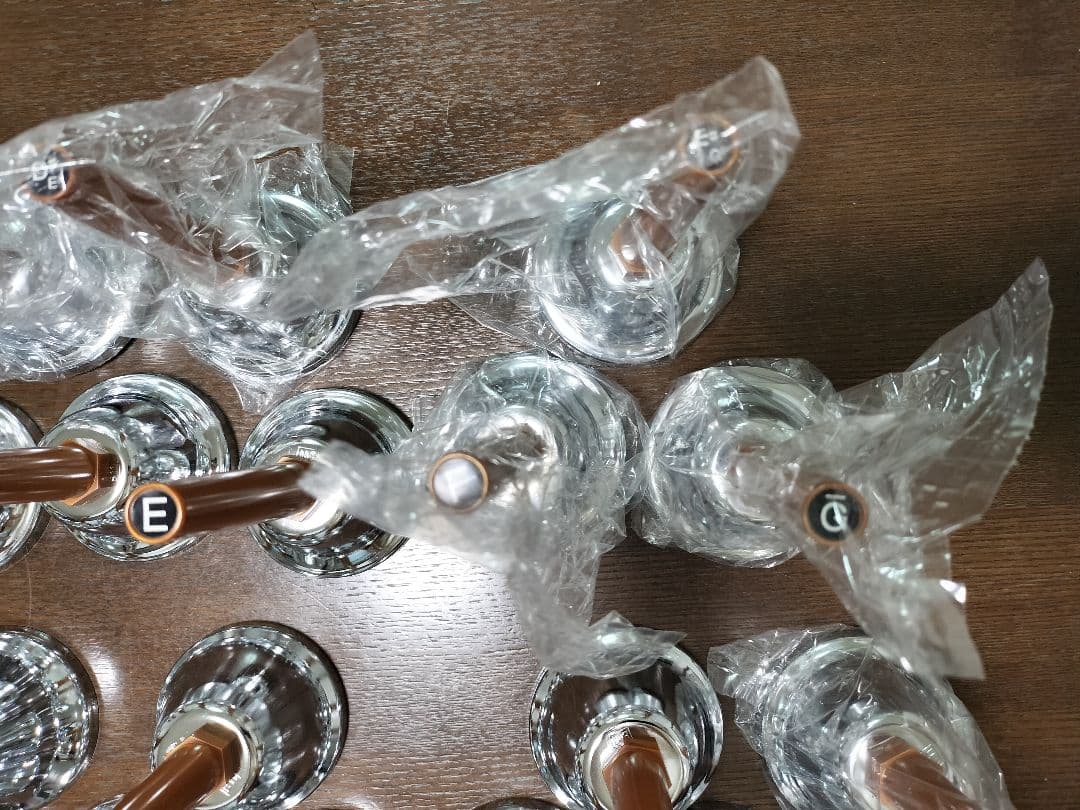 まる様【美品・一部新品】ウチダ　ミュージックベル　MB-S 23音組　ハンドベル