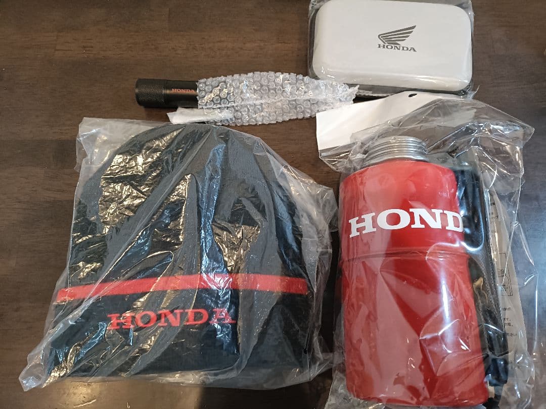 HONDA 携行缶　ライト　帽子　アクセサリーケースセット