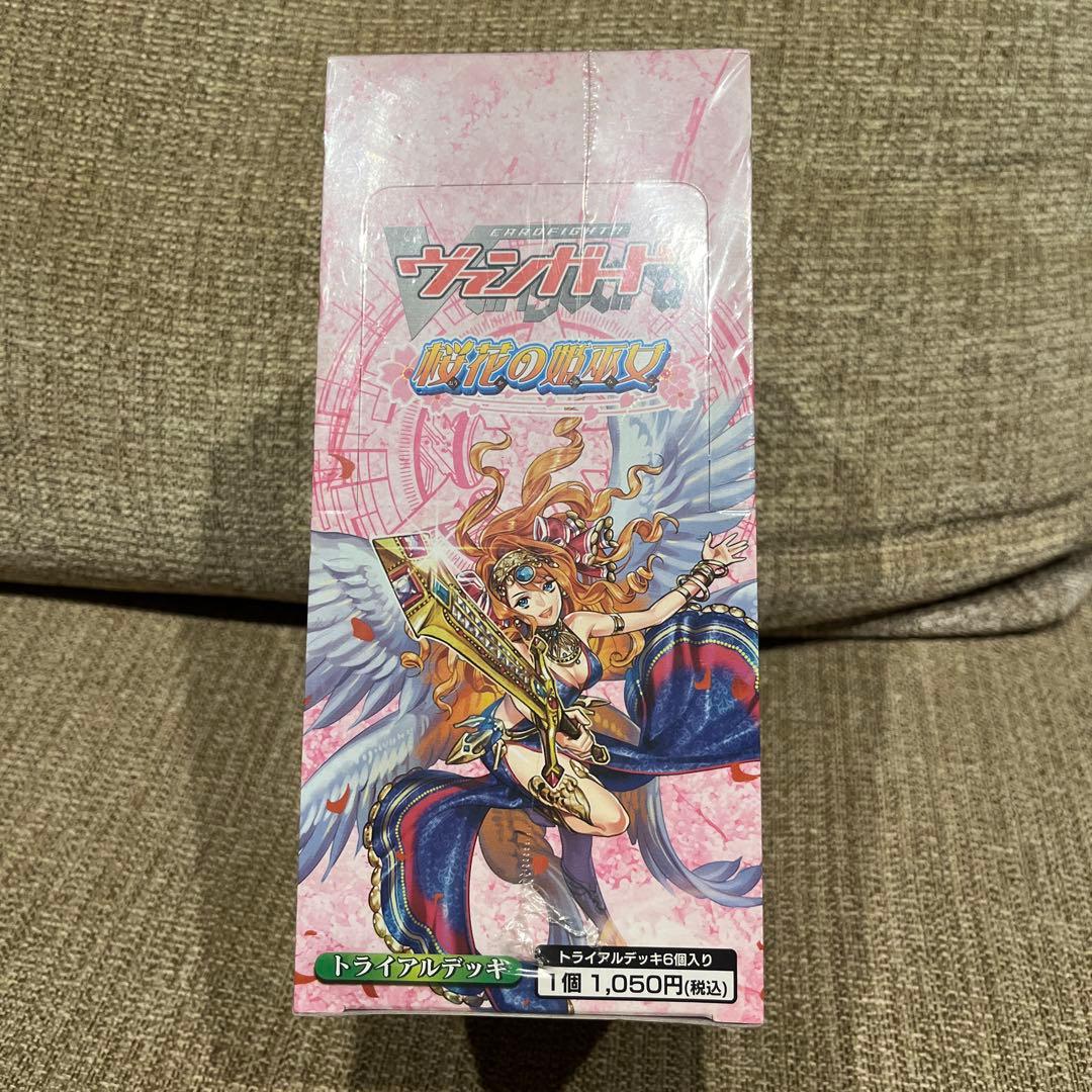 ヴァンガード　桜花の姫巫女　トライアルデッキ6個入り　未開封