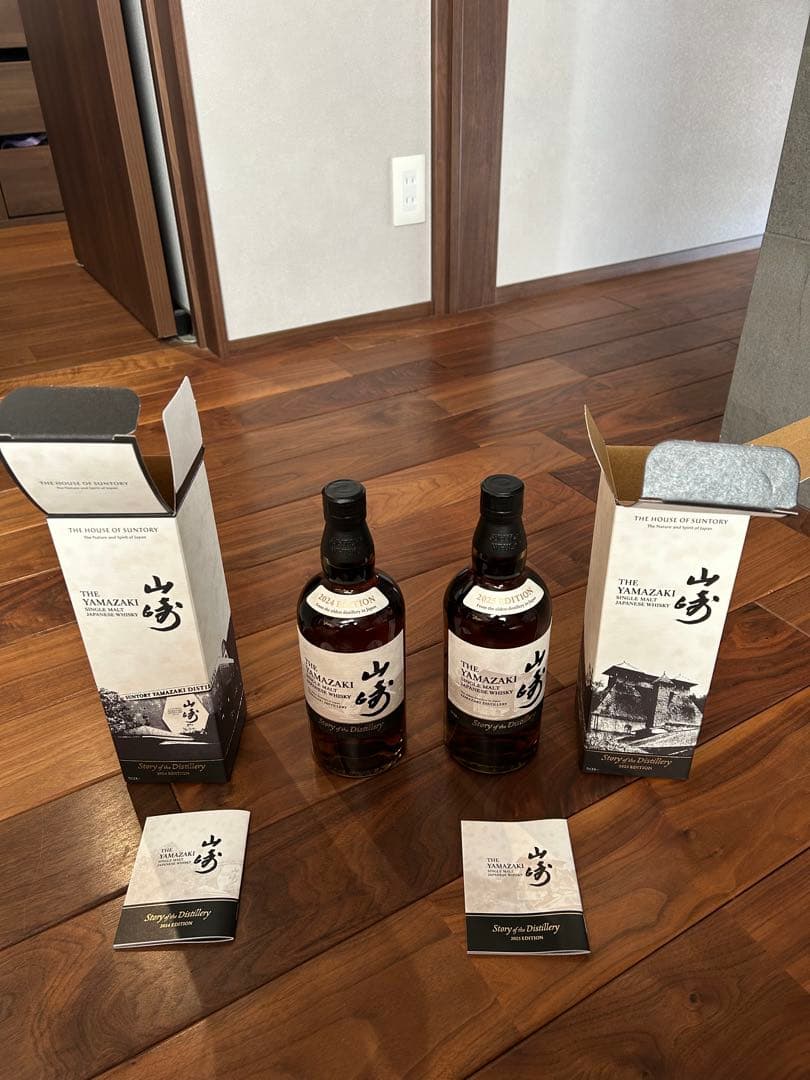 山崎　白州　the story リミテッドエディション　など　6本セット