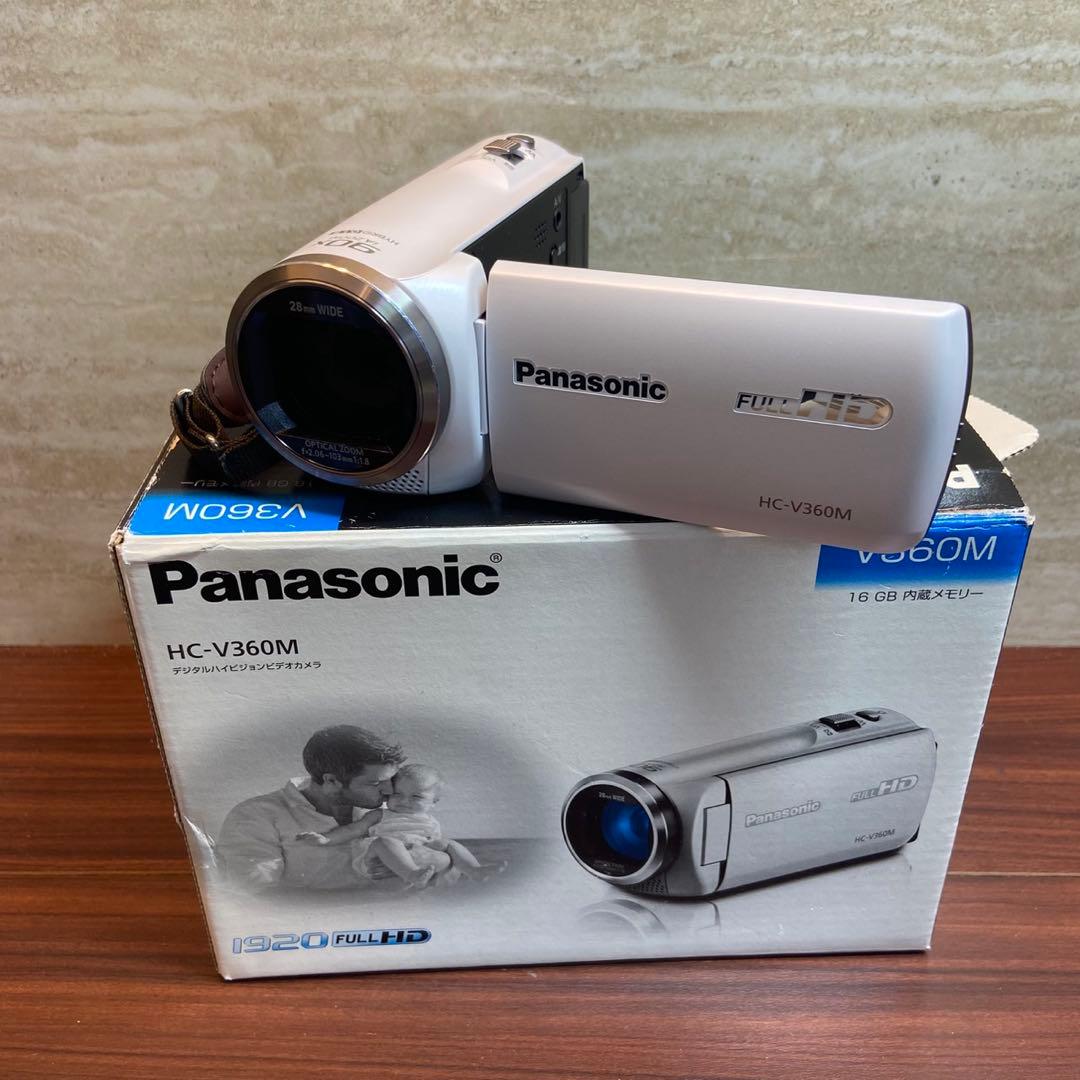 Panasonic HC-V360M ビデオカメラ ほぼ新品 5642